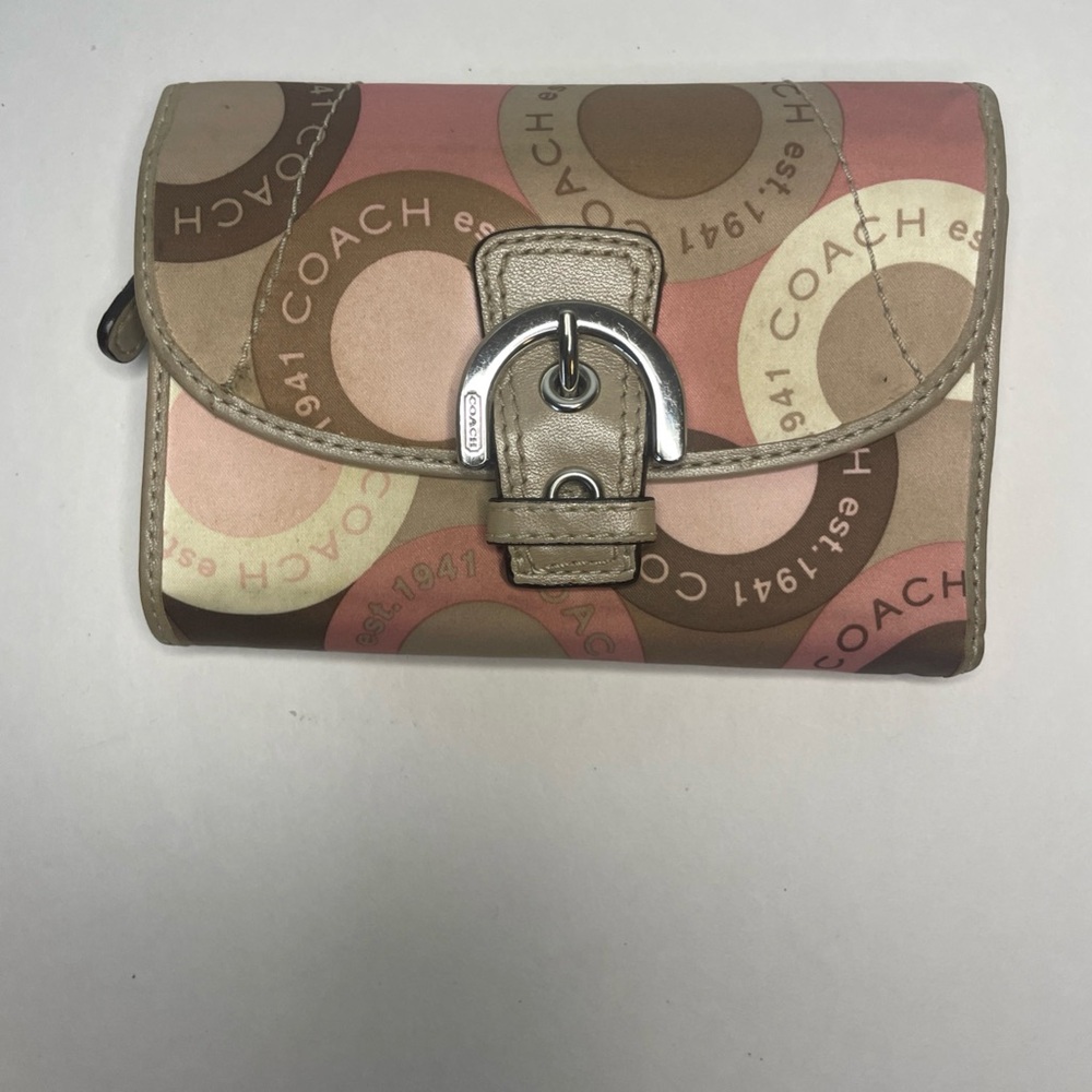 Coach soho tote with matching wallet - Picture 7 of 9